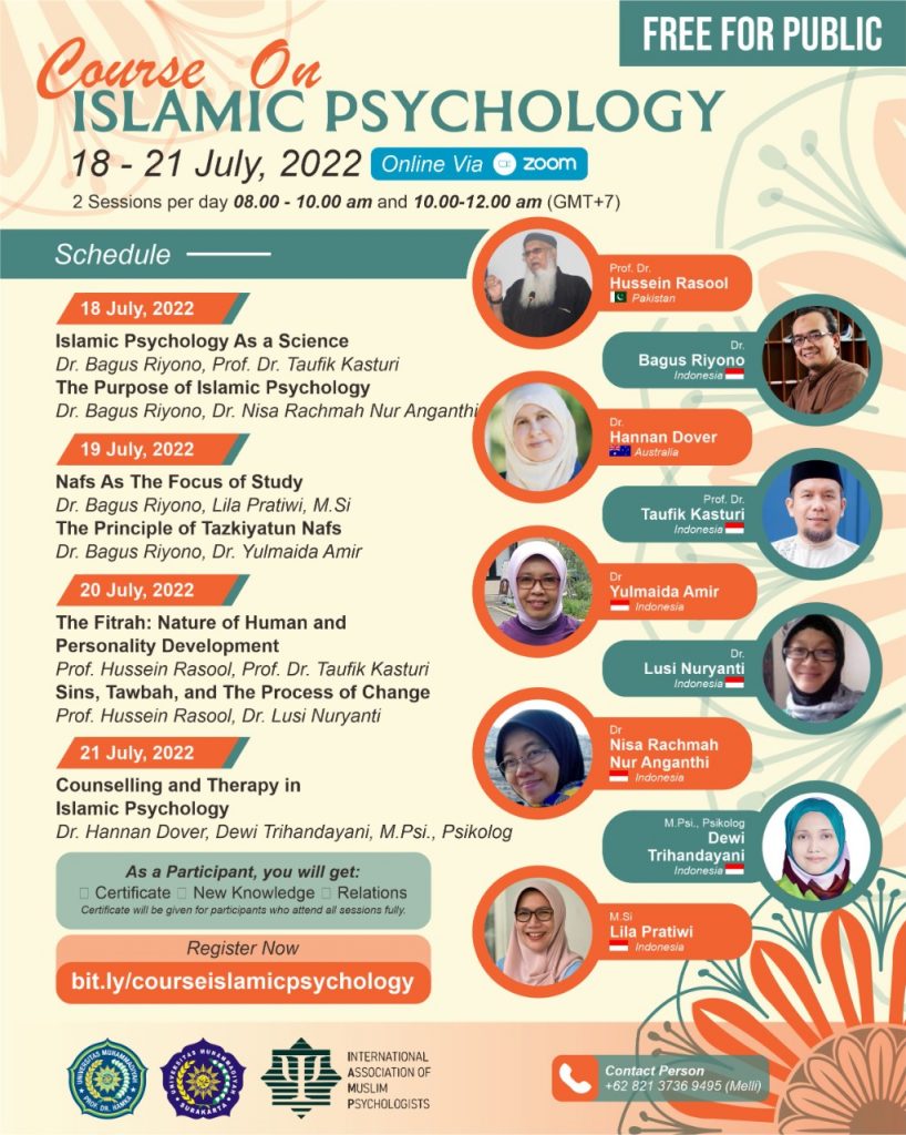 Psikologi Sukses Gelar Courses On Islamic Psychology – Magister Psikologi